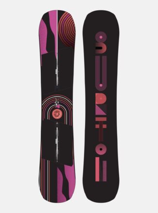 Burton Men's Name Dropper Camber Snowboard, Graphic, 148