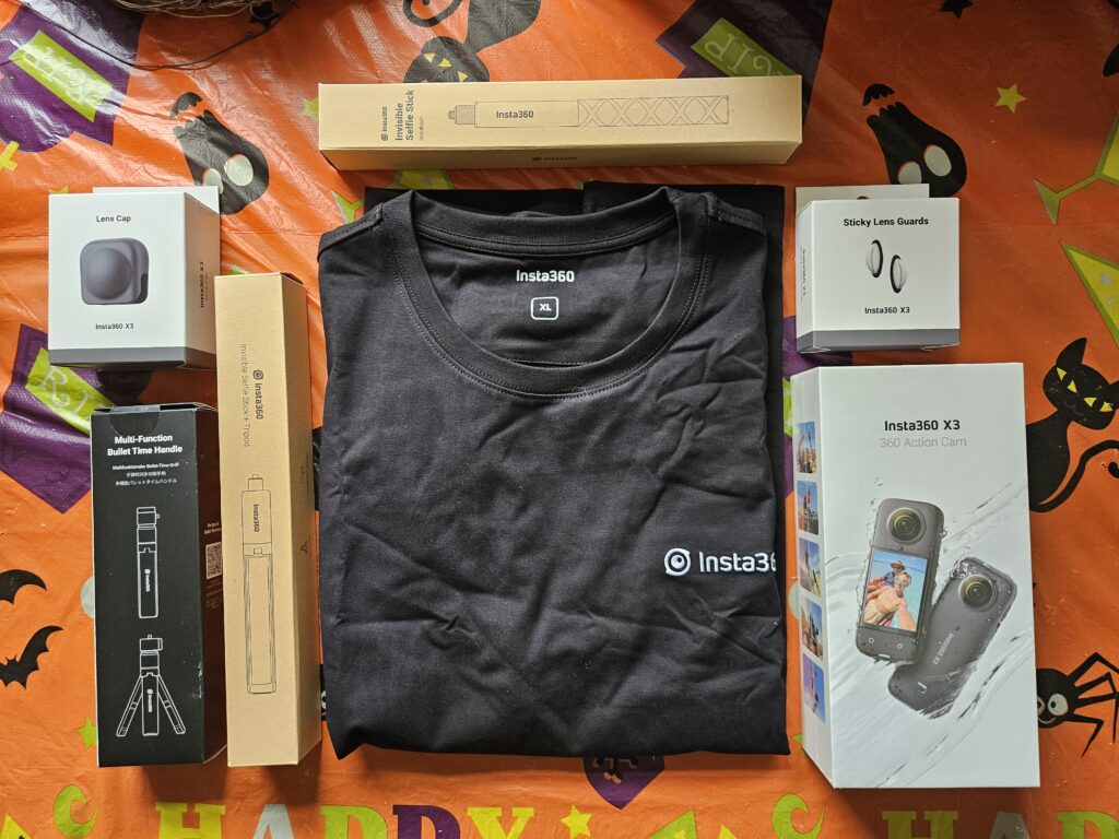 Insta 360 X3 Bullet Time Kit Unboxing
