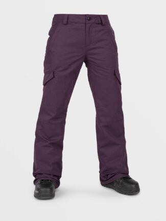 Women's Volcom Bridger Insulated Trousers - BLACKBERRY
