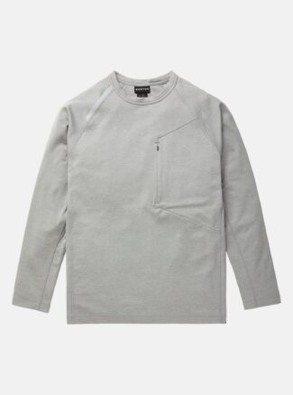 Burton Men's Multipath Grid Crewneck Fleeceharkskin