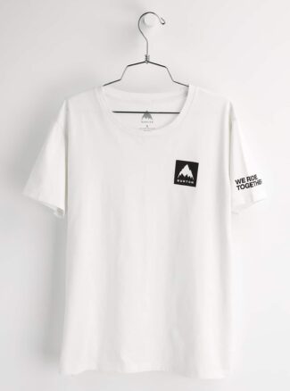 Burton Women's Mountain Mark Short Sleeve T-Shirttout White