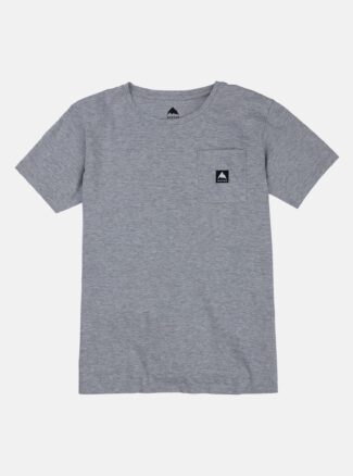 Burton Women's Colfax Short Sleeve T-Shirt, Gray Heather