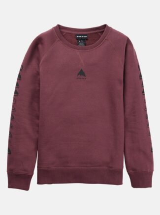 Burton Women's Mistbow Fleece Crewneck, Almandine