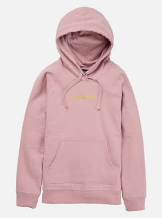 Burton Women's Family Tree 24 Pullover Hoodie, Powder Blush