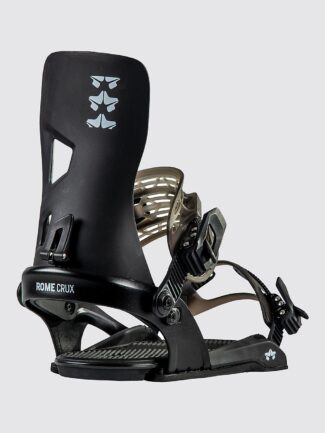 Rome Crux 2024 Snowboard Bindings black