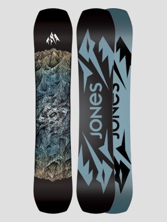 Jones Snowboards Mountain Twin Snowboard black