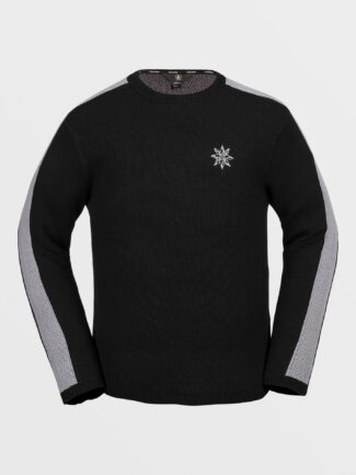 Men's Volcom Ravelson Sweater - BLACK