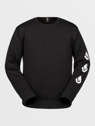 Men's Volcom Core Hydro Crew Sweatshirt - BLACK