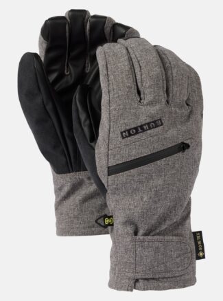 Burton Men's GORE-TEX Under Gloves, Gray Heather