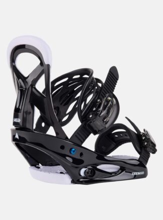 Burton Kids' Smalls Re:Flex Snowboard Bindings, Black