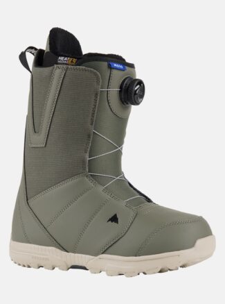 Burton Men's Moto BOA Snowboard Boots, Forest Moss, 7.0