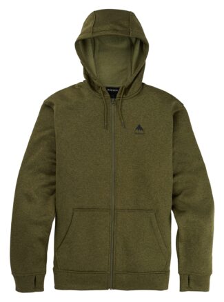 Burton Men's Oak Full-Zip Hoodieartini Olive Heather