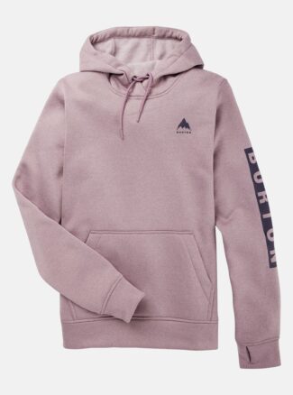 Burton Women's Oak Pullover Hoodie, Elderberry Heather