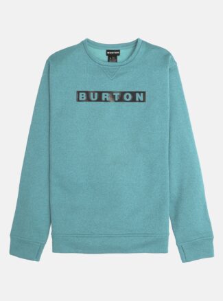 Burton Men's Oak Pullover Crewneck, Rock Lichen Heather