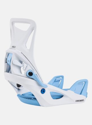 Burton Kids' Step On Re:Flex Snowboard Bindings, Black