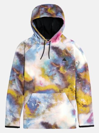 Burton Women's Crown Weatherproof Pullover Fleecetout White Voyager