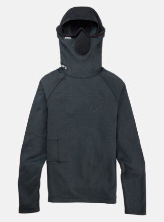 Anon MFI Midweight Long Sleeve Balaclava Hoodie, Black