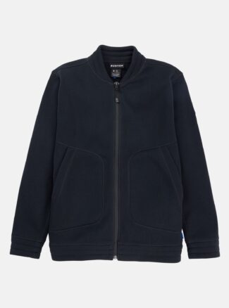 Burton Women's Runin Full-Zip Fleece, True Black