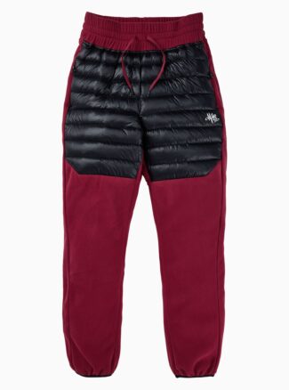 Burton MINE77 Hybrid Pants, Deep Scarlet/True Black