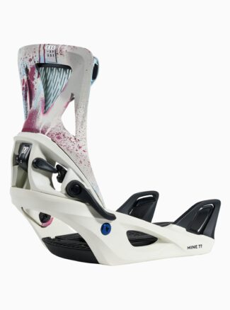 Burton Women's MINE77 Step On Escapade Snowboard Bindingstout White Spray Paint