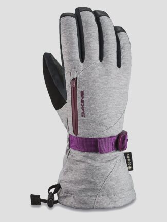 Dakine Leather Sequoia Gore-Tex Gloves silver grey
