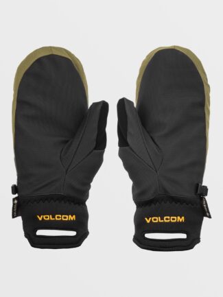 Men's Volcom Stay Dry Gore-Tex Mittens - GOLD