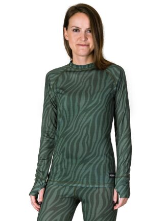 Horsefeathers Mirra Base Layer Top zebra