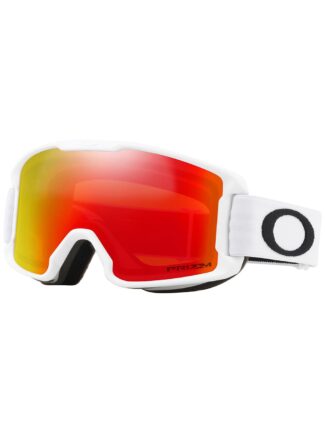 Oakley Line Miner Matte White prizm snow torch iridium