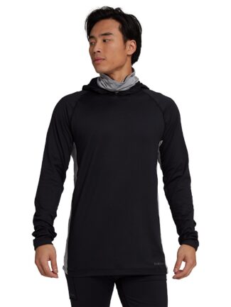 Burton Midweight X Long Neck Hooded Base Layer Top gryhtr