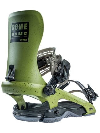 Rome 390 2022 Snowboard Bindings olive