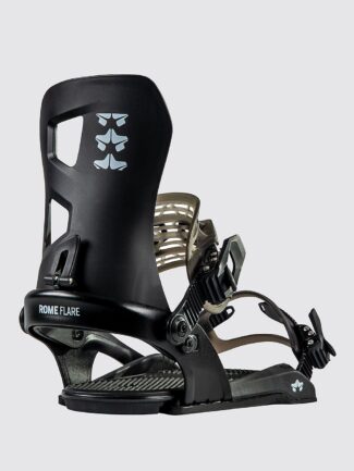 Rome Flare 2023 Snowboard Bindings black
