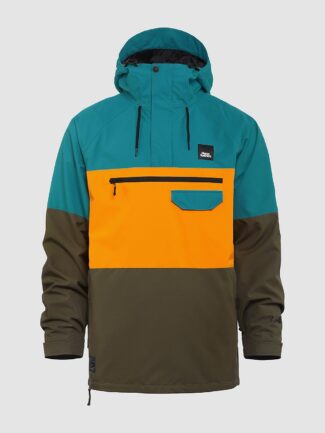Horsefeathers Norman Anorak tile blue