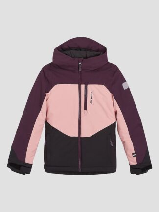 O'Neill Carbonite Snow Kids Jacket aubergine colour block