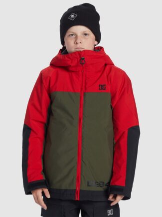 DC Defiant Kids Jacket barbados cherry